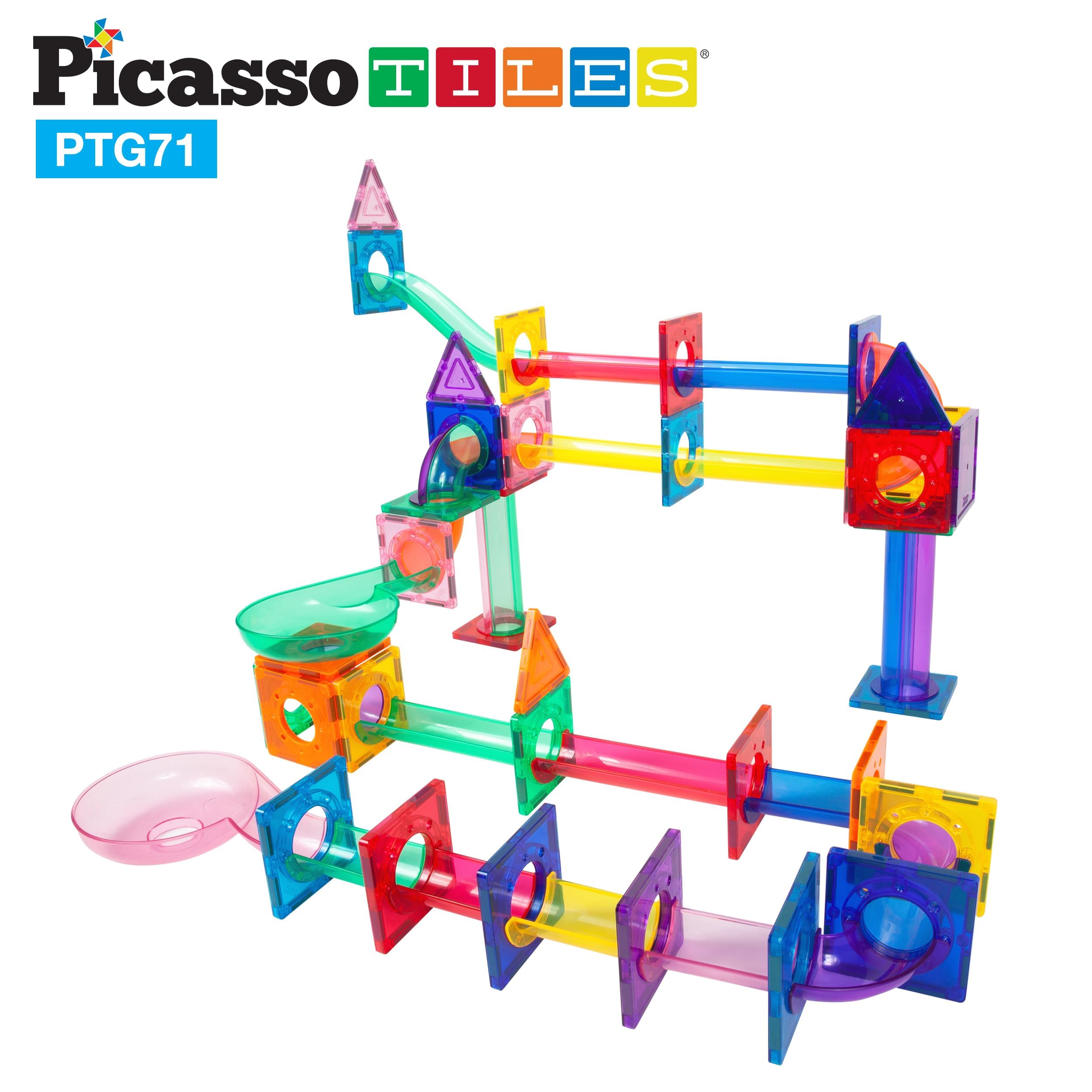 Magnetic Marble Run 71pc