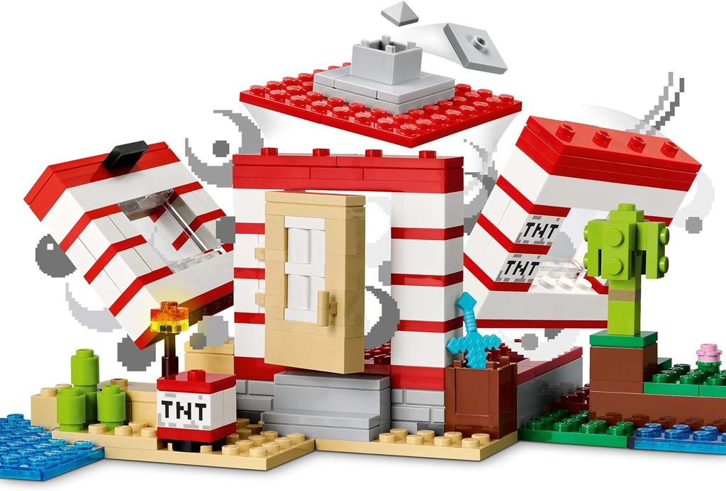 LEGO Minecraft The TNT Jungle House 21275