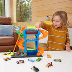 Hot Wheels City Tunnel Twist Car Wash & Color Shifters Vehicle in 1