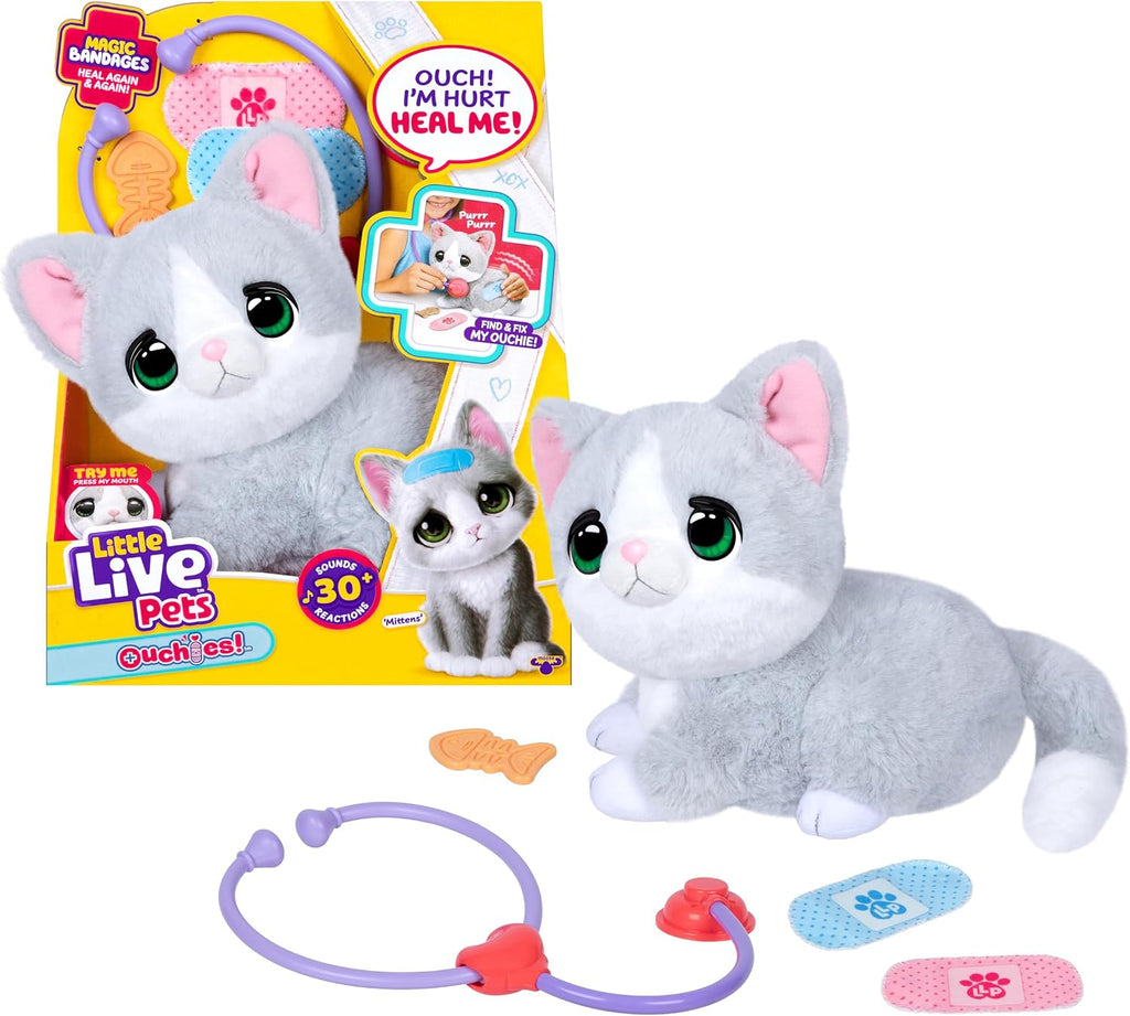 LITTLE LIVE PETS OUCHIES SINGLE PACK MITTENS (KITTY)