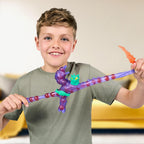 Heroes of Goo Jit Zu Meteor Madness, Stretchy Battle Cacticus Collectible Action Figure, with Unique Crunchy Goo Filling & Thunder Spear, Tactile Sensory Toy That Stretches Up to 3X Its Size