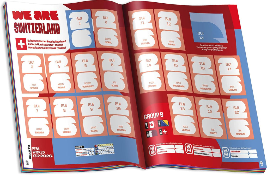 Panini FIFA World Cup 2026 Sticker Album, Multicolor