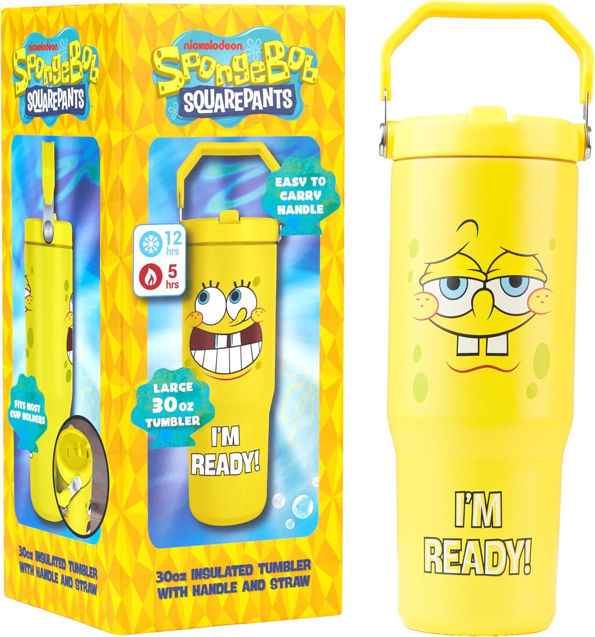Trend Cinnamoroll Sanrio Insulated Tumbler 850ml, Stainless Steel Water Bottle with Straw
