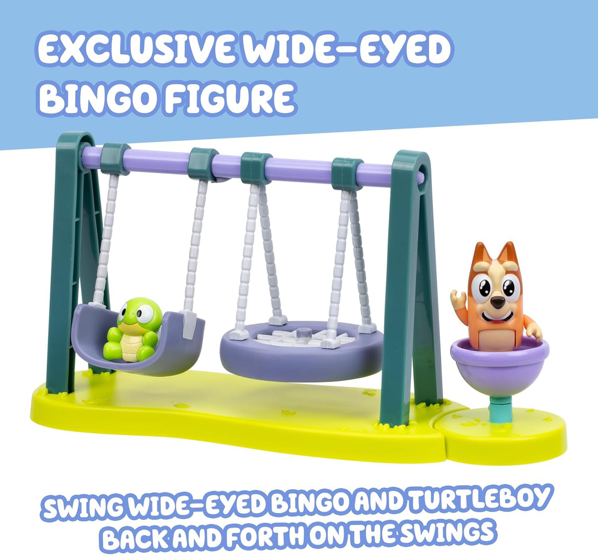 Bluey S12 Mini Playset Turtle Boy Playground