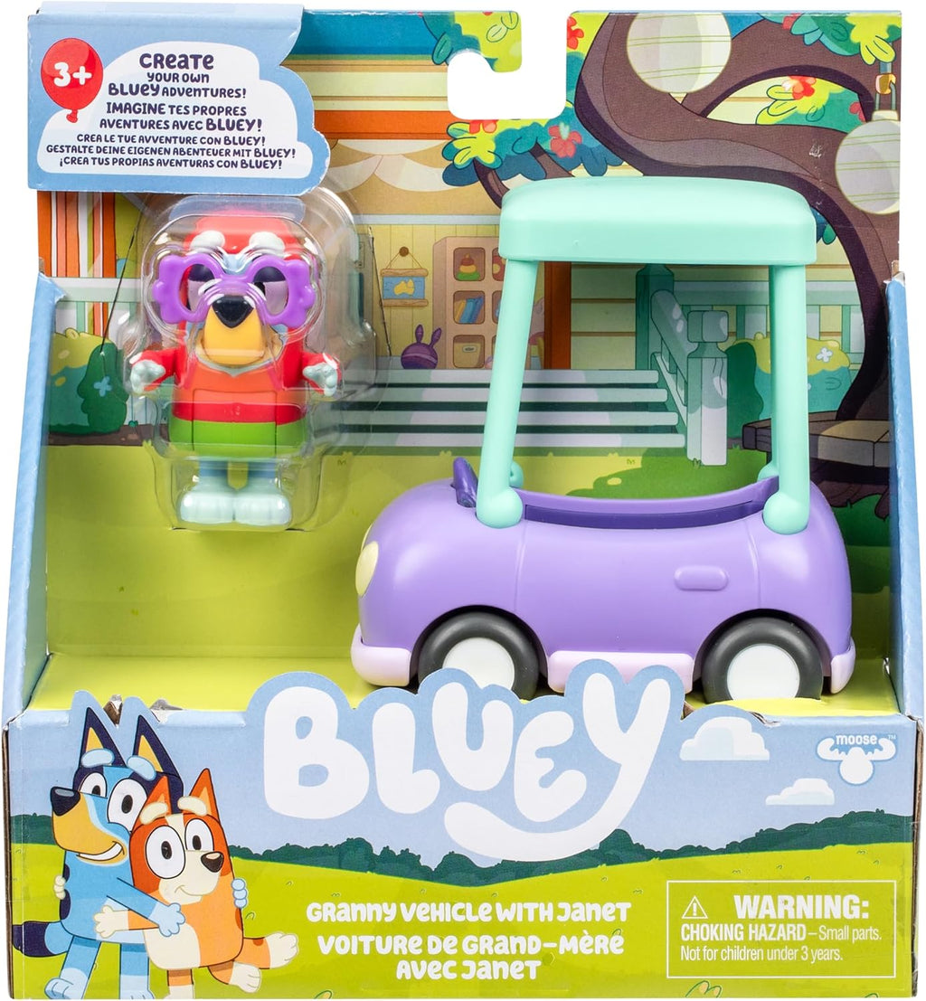 BLUEY S13 BASIC VEHICLE GRANNY CAR & JANET