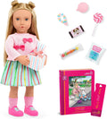 OUR GENERATION DELUXE CANDY DOLL W/BOOK, KAT