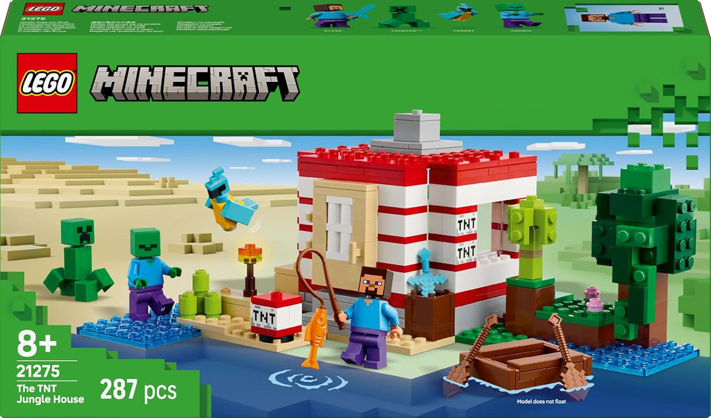 LEGO Minecraft The TNT Jungle House 21275