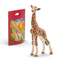 Schleich Wild Life Giraffe Calf Animal Figurine - Realistic and Highly Detailed Baby Giraffe Toy Figure, Fun and Educational Play for Boys and Girls, Gift for Kids Ages 3+