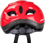 Spartan Kids Helmet in Red for Ages 3-6 | Small Size 50-54cm | Bike, Scooter & Skate Safety Gear | Lightweight Shell