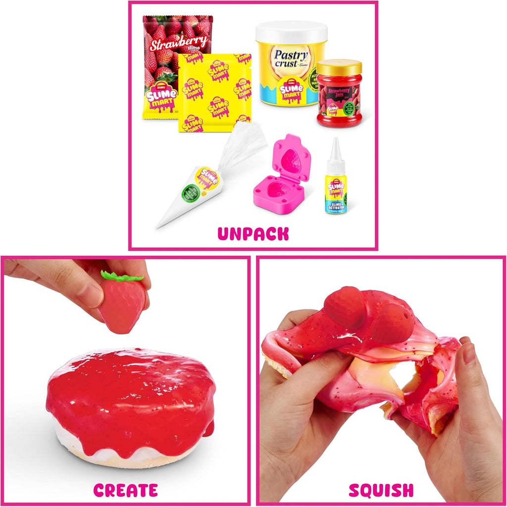 S001-EUR-SLIME MART-SMALL SHOPPING BAG- SERIES 1-STRAWBERRY CHEESECAKE