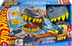 Hot Wheels City Shark Chomp Beach Playset & 1:64 Scale Toy Car