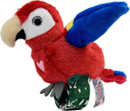 Happy Yappers Red Parrot toy