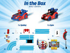 Carrera FIRST First Year Spidey Go Webs Go Slot Car Racing Set (2.9m) I Battery