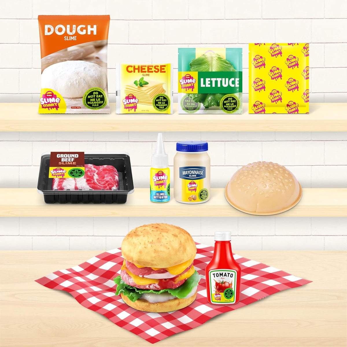 S001-EUR-SLIME MART-SMALL SHOPPING BASKET-SERIES 1