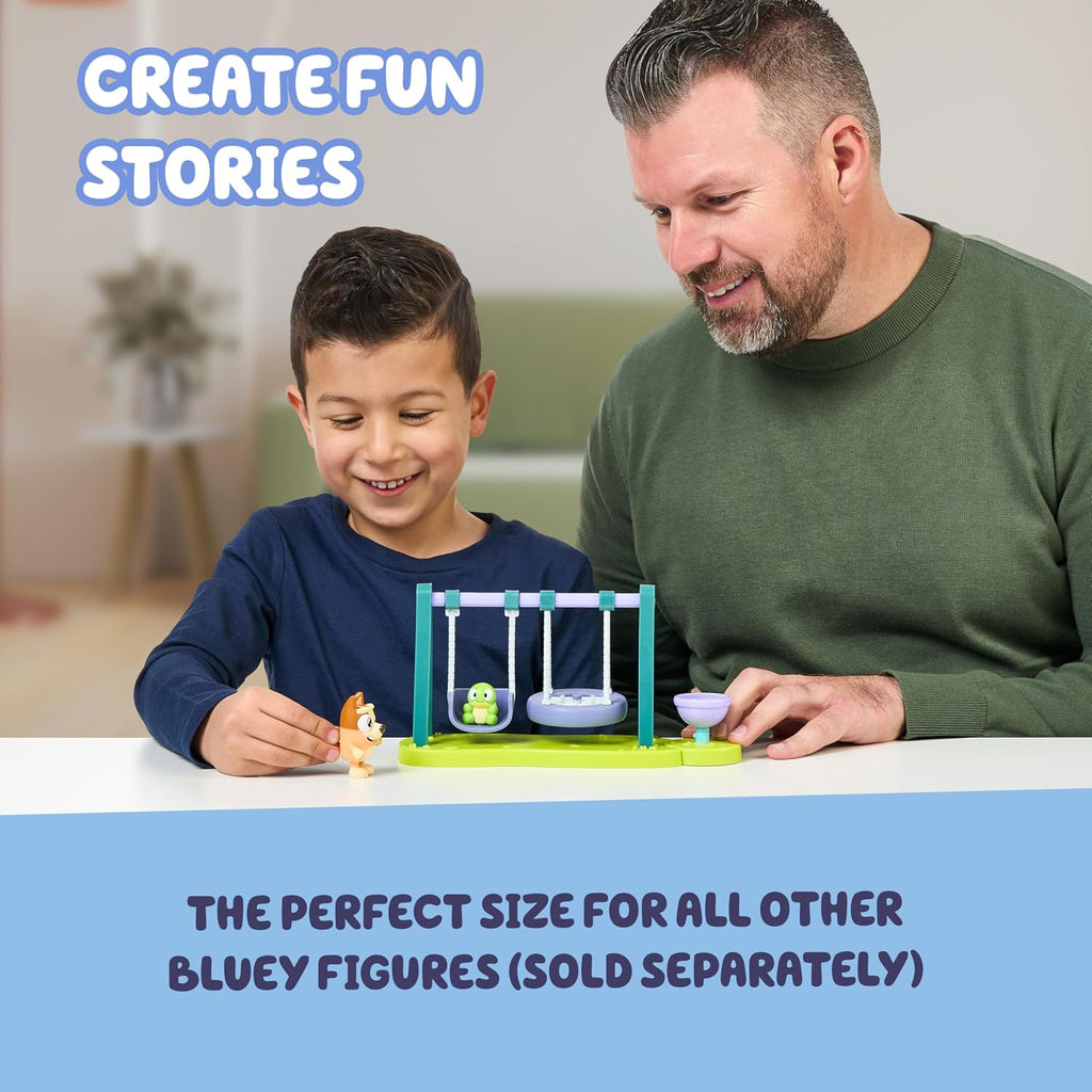 Bluey S12 Mini Playset Turtle Boy Playground