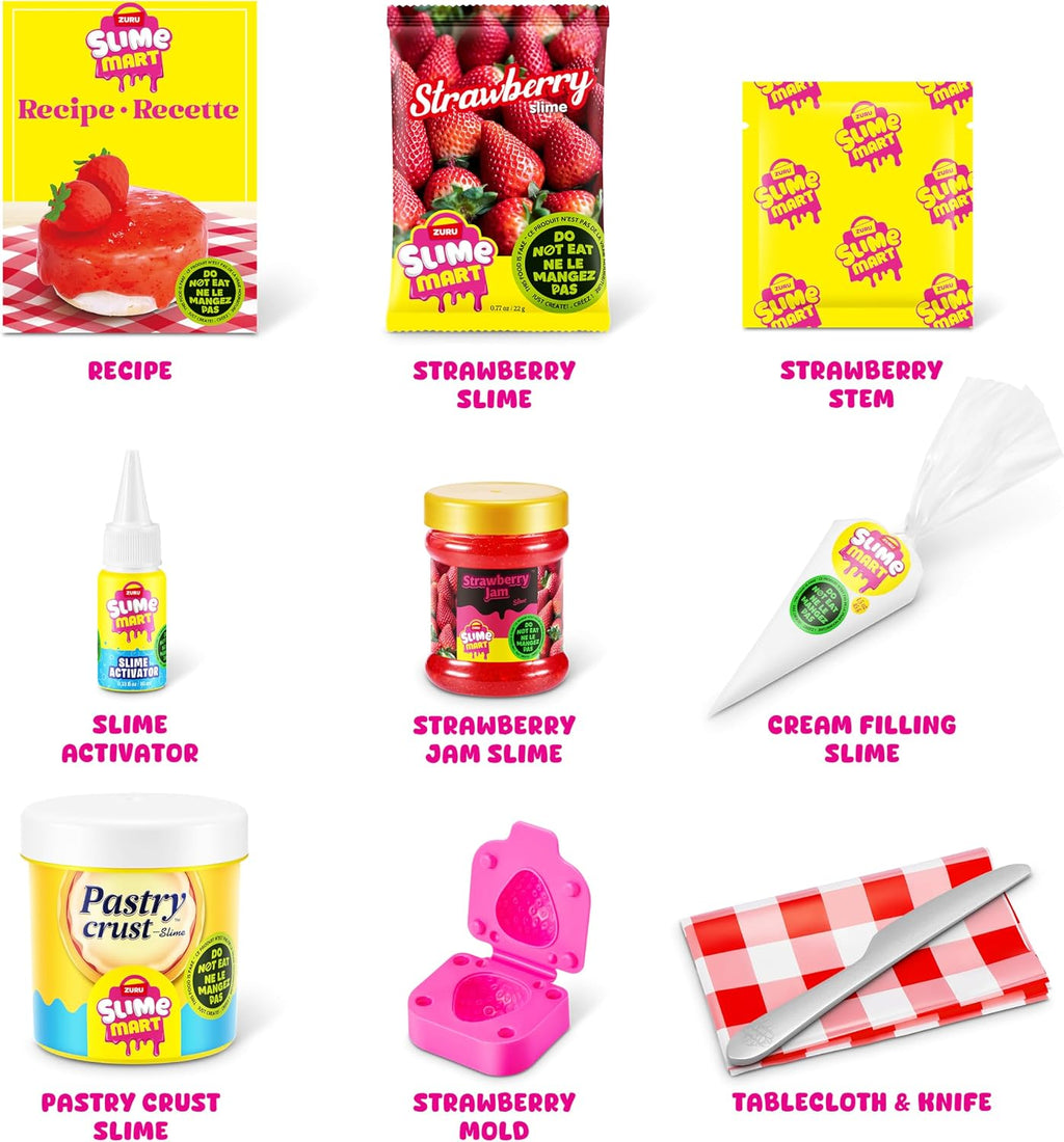 S001-EUR-SLIME MART-SMALL SHOPPING BAG- SERIES 1-STRAWBERRY CHEESECAKE