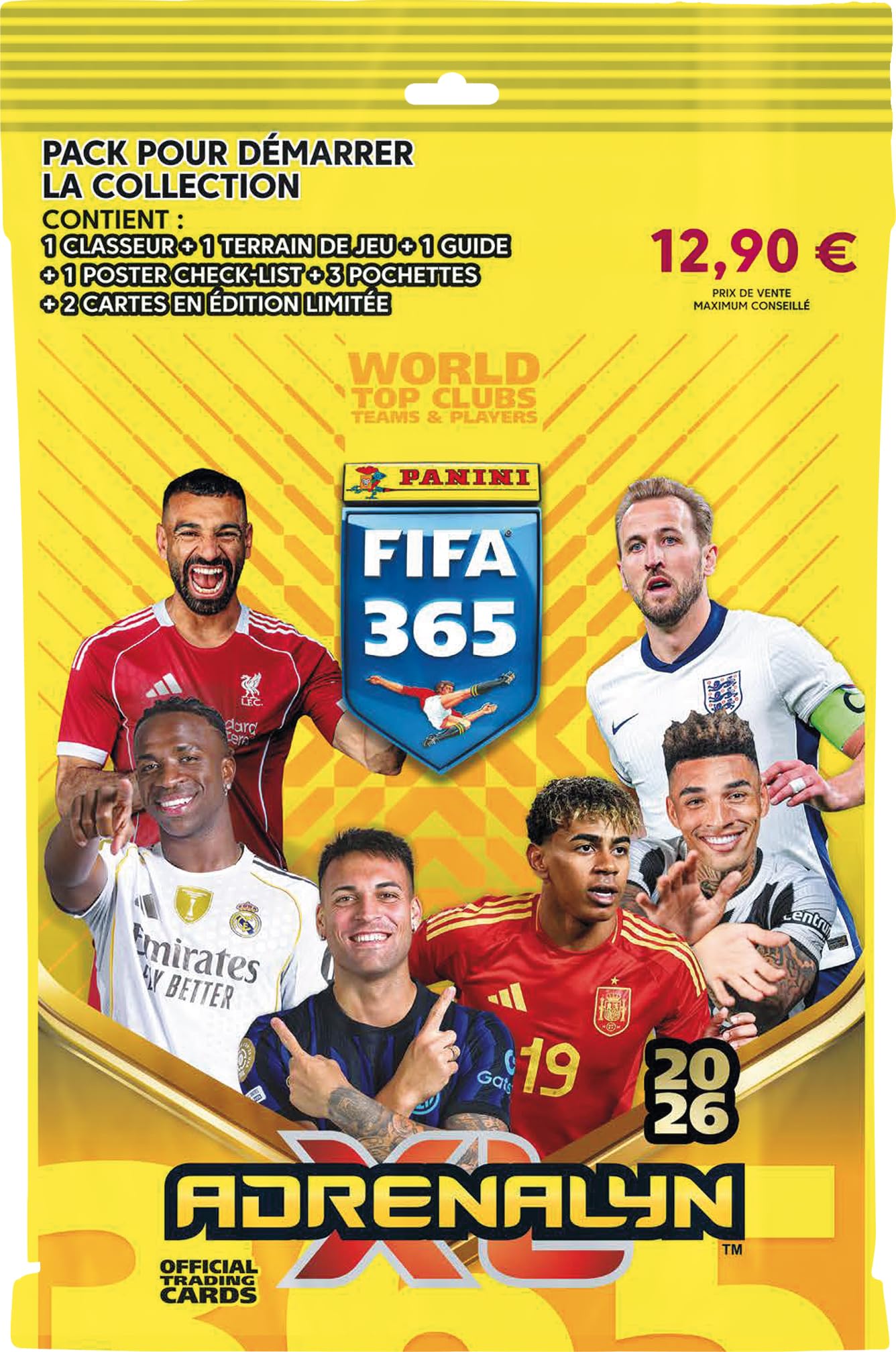 Megapack (Binder + 4 Envelopes + 3 Cards Special Edition+Guide + Board) FIFA 365 Adrenlayn 2026