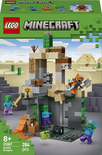 Lego Minecraft 21587 Zombie Dungeon Toy, Birthday Present, Blocks, Boys, Girls, Children, 8, 9, 10, Elementary School