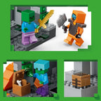 Lego Minecraft 21587 Zombie Dungeon Toy, Birthday Present, Blocks, Boys, Girls, Children, 8, 9, 10, Elementary School