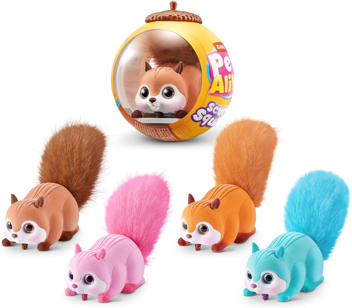 PETS ALIVE-SCURRY AND RUN-SERIES 1-SQUIRREL-CAPSULE