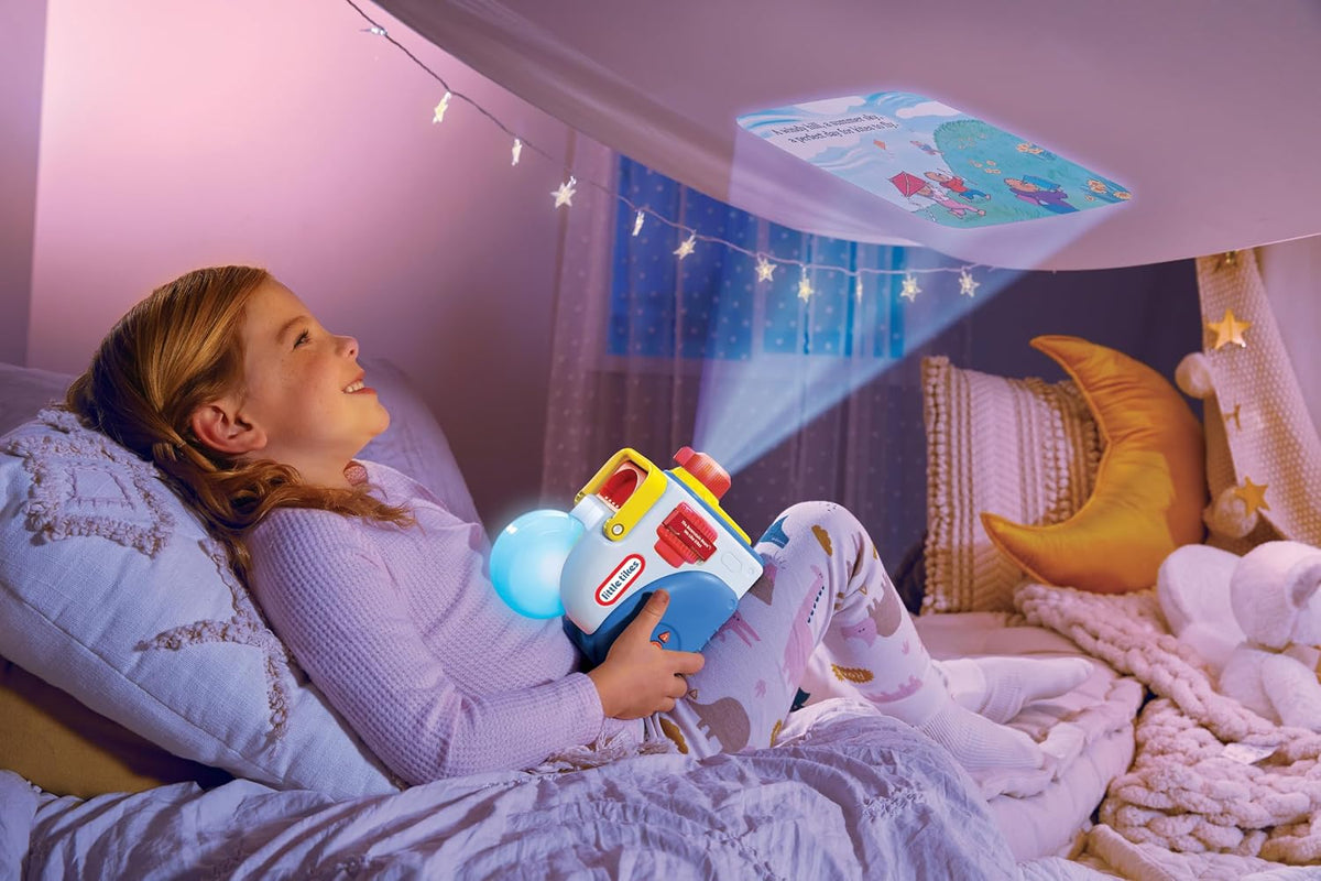 Little Tikes Story Dream Machine with 3 Fairy Tale Books & Nightlight The Ugly Duckling