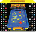 Merchant Ambassador PAC-Man Electronic Air Hockey Arcade 2 Player Game Table with Floating Puck - Official Sounds and Air Sur