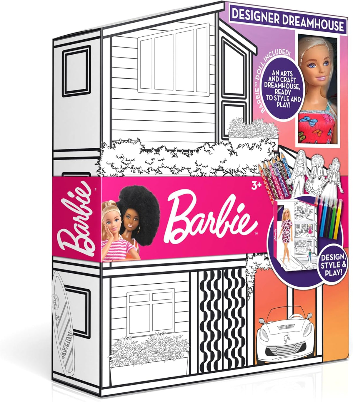 Barbie Designer Dreamhouse With Doll