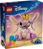 Lego 43257 Disney Angel Toy Birthday Present Blocks for Girls Boys Children 9 Years Old 10 Years Old 11 Years Old Elementary School Mom Dad Figure