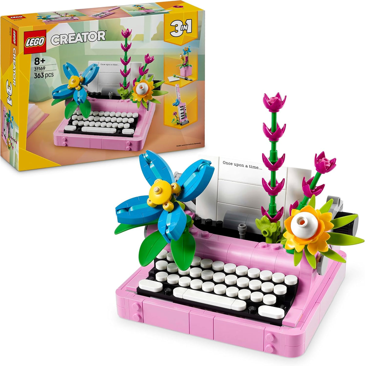 LEGO Creator 3in1 Typewriter with Flowers 31169