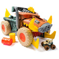 Monster Jam Mini Jam, Megalodon Mad Hog Chomper and Monster Truck, Fun Cleanup and Storage, Kids Toy Gifts for Boys and Girls Ages 3 and Up Multicolor