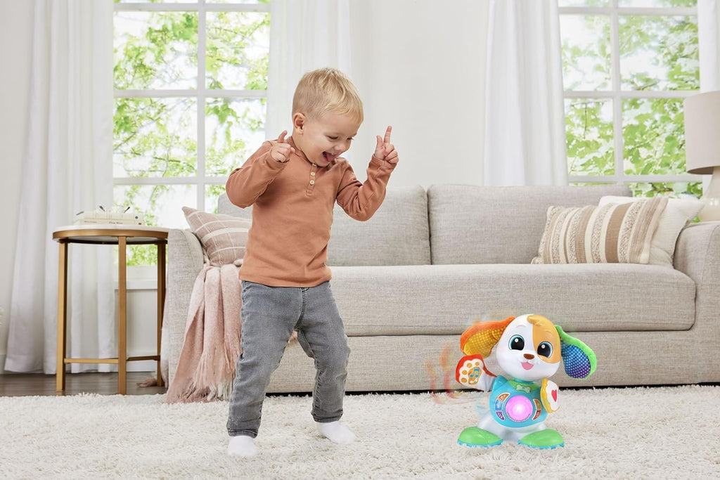 Leapfrog Dance Around Learning Hound, Interactive Dancing Dog for Ages 9 Months+