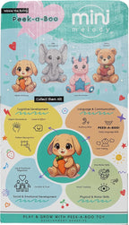 MiniMelody Peekaboo Nibbles the Bunny Interactive Plush Toy with Music & Talking