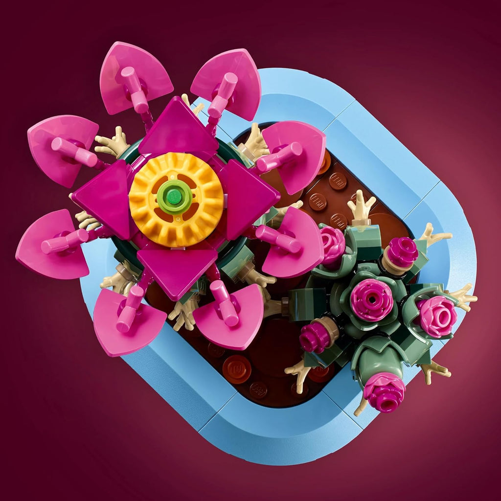 Lego 11509 Botanical Blooming Cactus Toy, Birthday Present, Blocks, Girls, Boys, Kids, 9 Years, 10 Years, 11 Years, Elementary School Students, Decorative Plants, Faux Green, Interior, Stylish