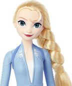 Mattel Disney Frozen Elsa Singing Fashion Doll, Singing Adventure in Signature Clothing