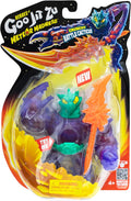 Heroes of Goo Jit Zu Meteor Madness, Stretchy Battle Cacticus Collectible Action Figure, with Unique Crunchy Goo Filling & Thunder Spear, Tactile Sensory Toy That Stretches Up to 3X Its Size