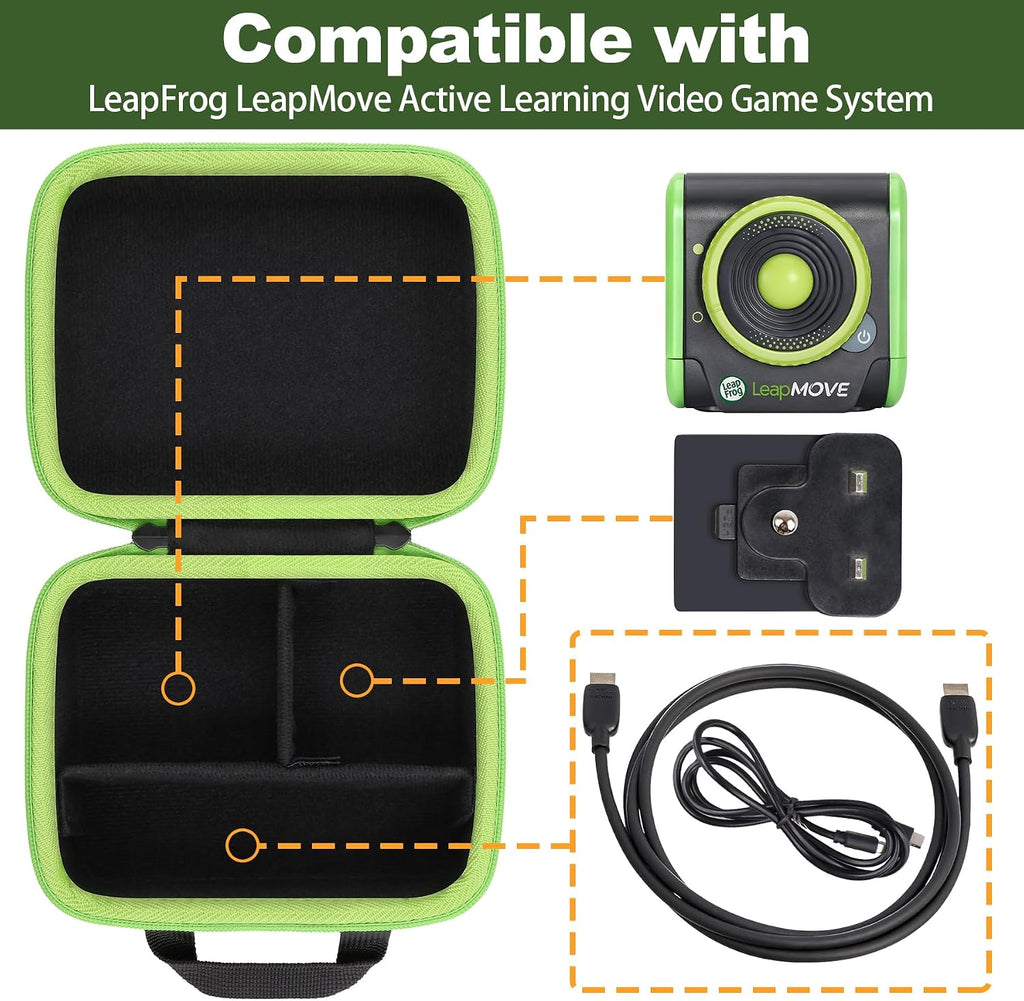 Hard Case Compatible with Leapfrog LeapMove Active Learning Video Game System