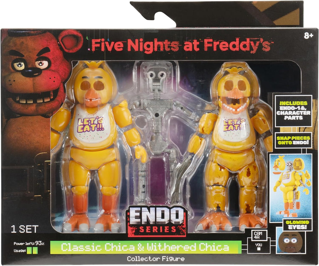 Five Nights at Freddy's 6-Inch Endo-Series Collector Figure: Endo-1 with Classic Chica