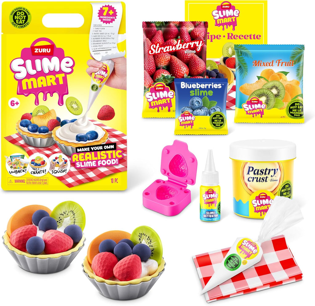 S001-EUR-SLIME MART-SMALL SHOPPING BAG- SERIES 1-STRAWBERRY CHEESECAKE