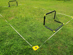65911 Folding Soccer Goal Set