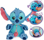 IMC Toys BABY PAWS Stitch Interactive Plush with Sound Function when Opening and Closing