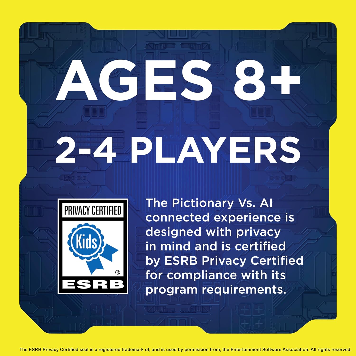Mattel Games Pictionary Vs. AI Family Game for Game Nights with Kids, Adults & Families Using Artificial Intelligence