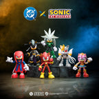 Sonic The Hedgehog DC x Sonic Sonic as The Flash - 13 cm Action Figure, Officially Licensed by Jakks Pacific, Highly Poseable and Detailed Design, Collector's Packaging