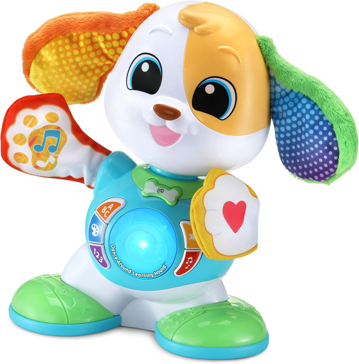 Leapfrog Dance Around Learning Hound, Interactive Dancing Dog for Ages 9 Months+
