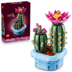 Lego 11509 Botanical Blooming Cactus Toy, Birthday Present, Blocks, Girls, Boys, Kids, 9 Years, 10 Years, 11 Years, Elementary School Students, Decorative Plants, Faux Green, Interior, Stylish
