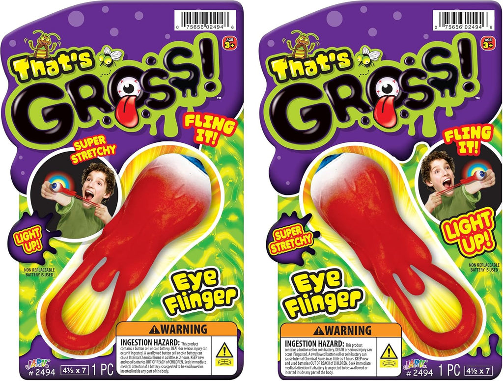 JA-RU Gross Snot Flinger Toy (1 Pack) Icky & Stretchy 2493-1