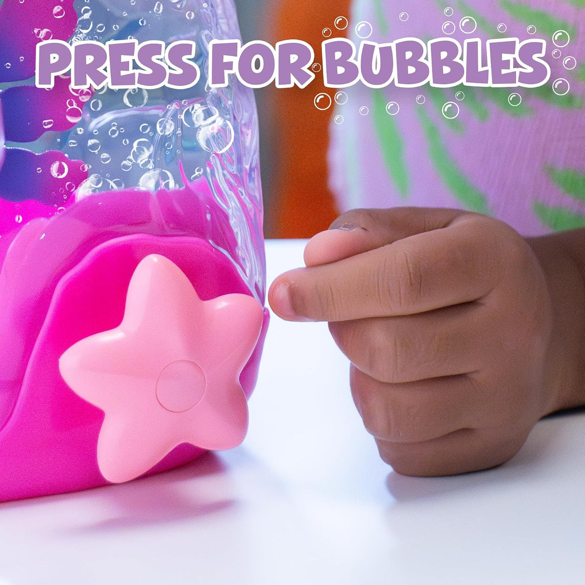 Goliath Animagic Let's Glo Axolotl Bubble Reef