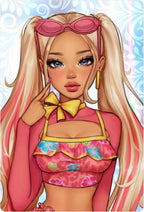 Alphabet Lore Dress To Impress Series 1 Fashion Doll