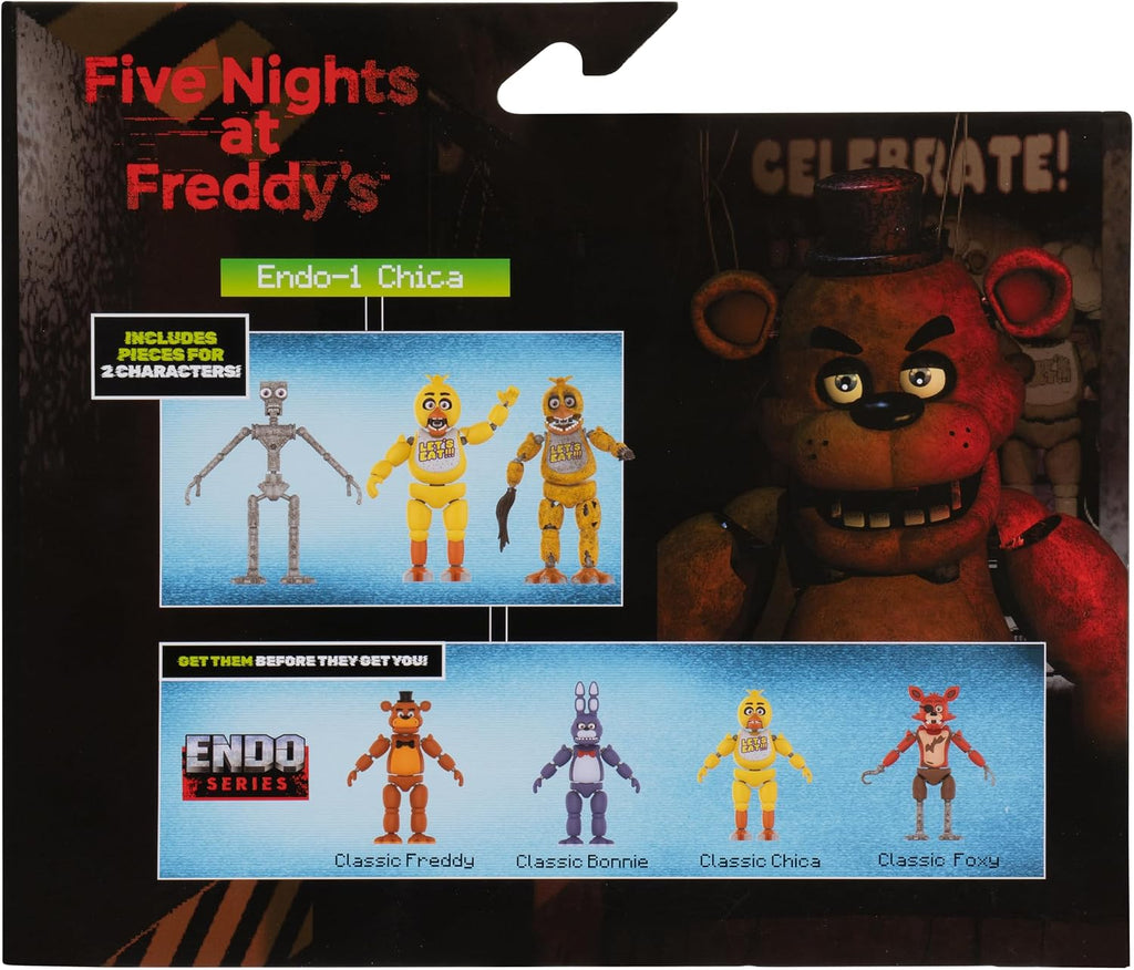 Five Nights at Freddy's 6-Inch Endo-Series Collector Figure: Endo-1 with Classic Chica