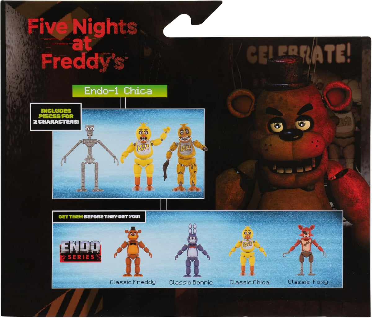 Five Nights at Freddy's 6-Inch Endo-Series Collector Figure: Endo-1 with Classic Chica