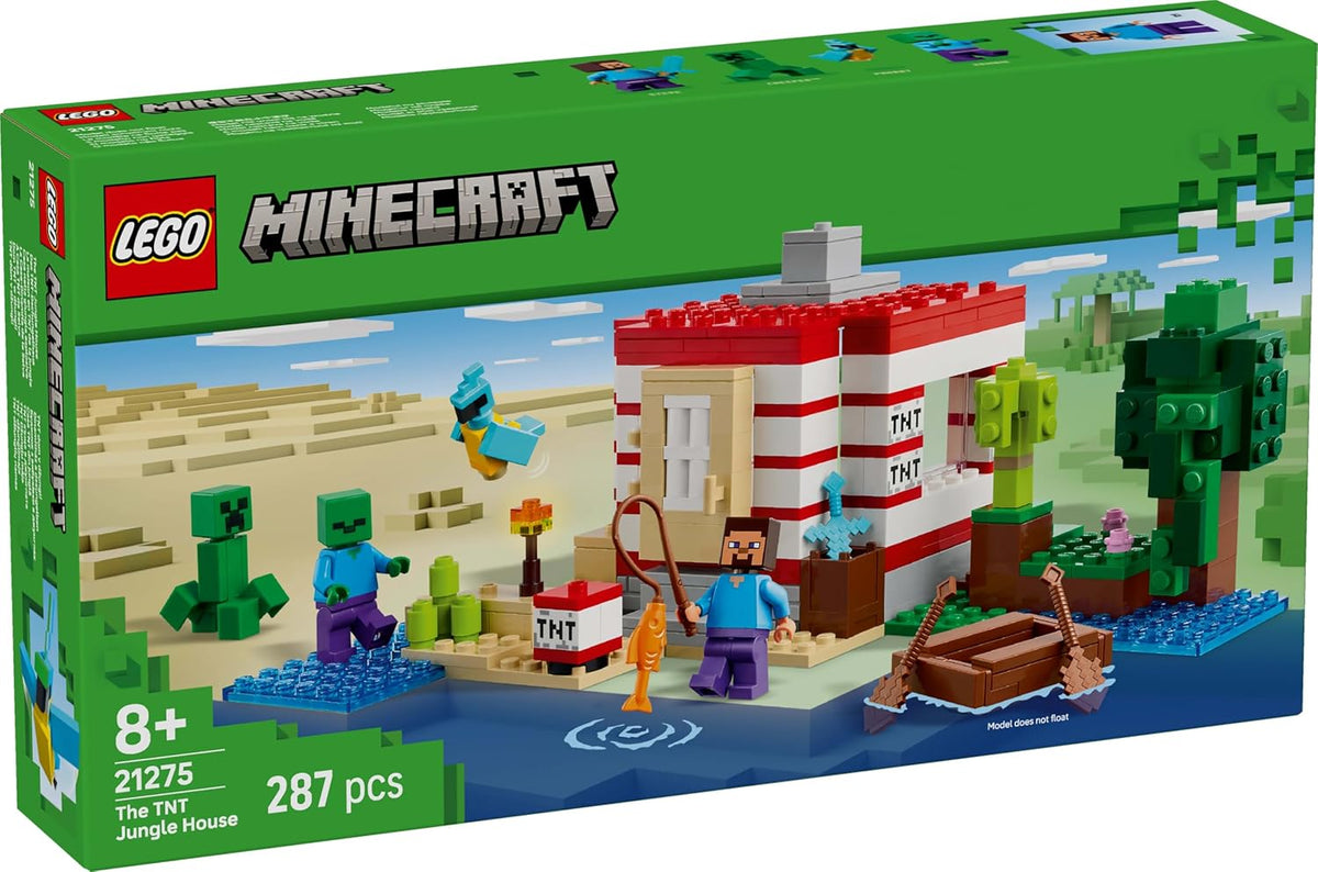 LEGO Minecraft The TNT Jungle House 21275